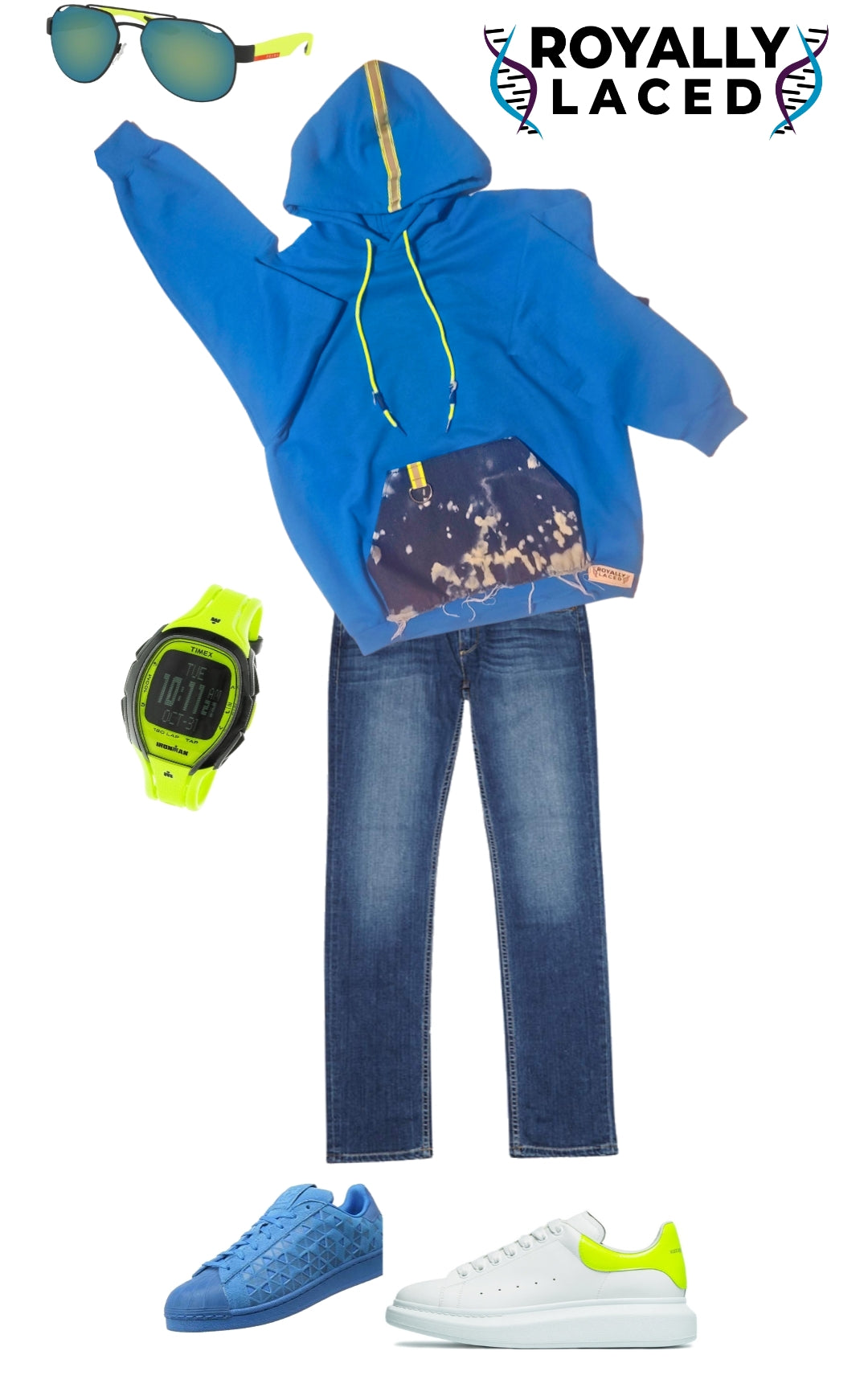 Denim Acid Hoodie