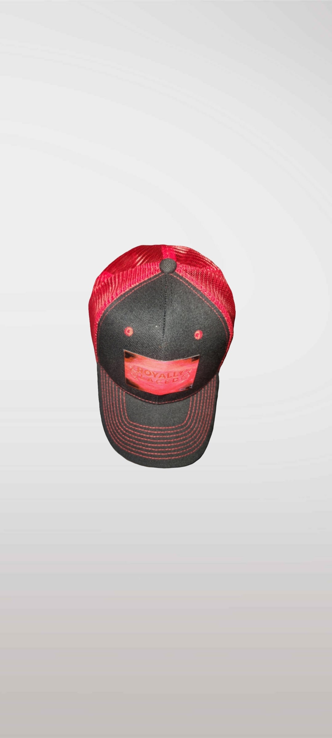 Black+Red Trucker Hat