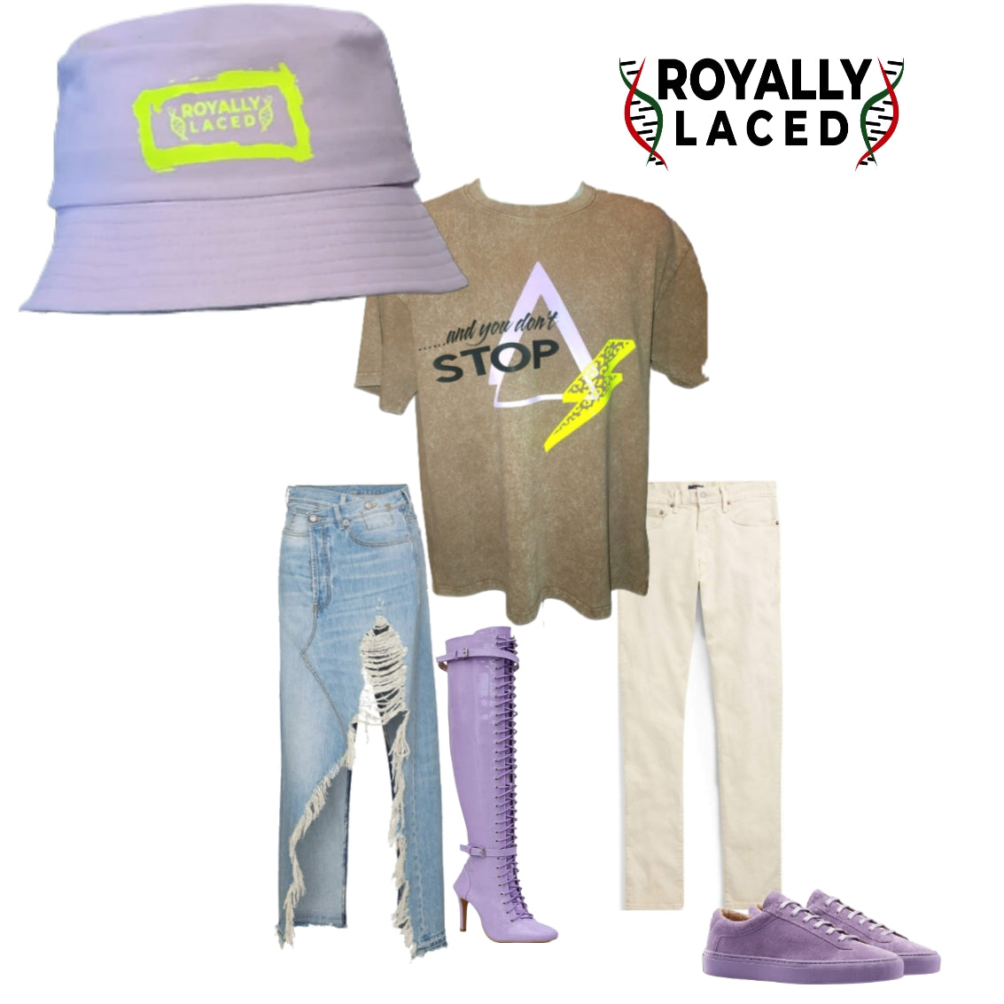Royally Laced Bucket Hat