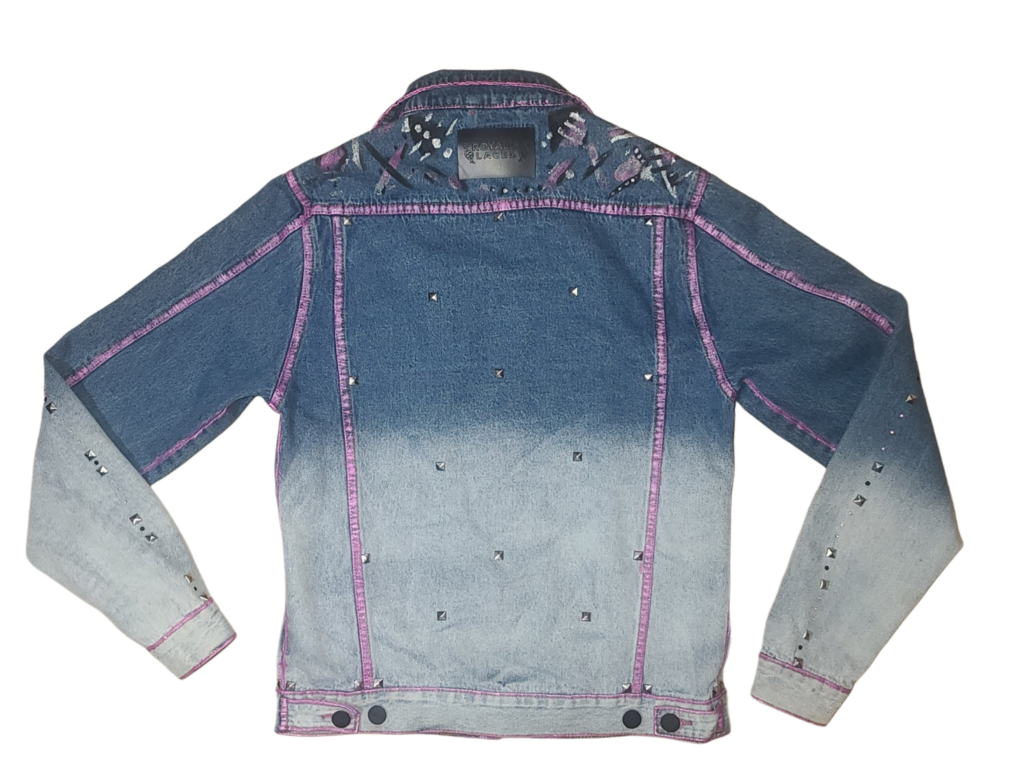 Half N Half Custom Trucker Jacket